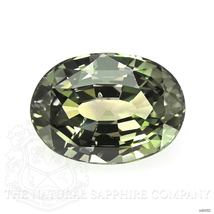 1.52 Ct. Yellowish Green Sapphire from Tanzania