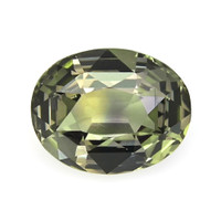 0.88 Ct. Yellowish Green Sapphire from Tanzania Video
