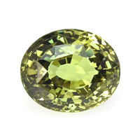 1.05 Ct. Yellowish Green Sapphire from Tanzania Video
