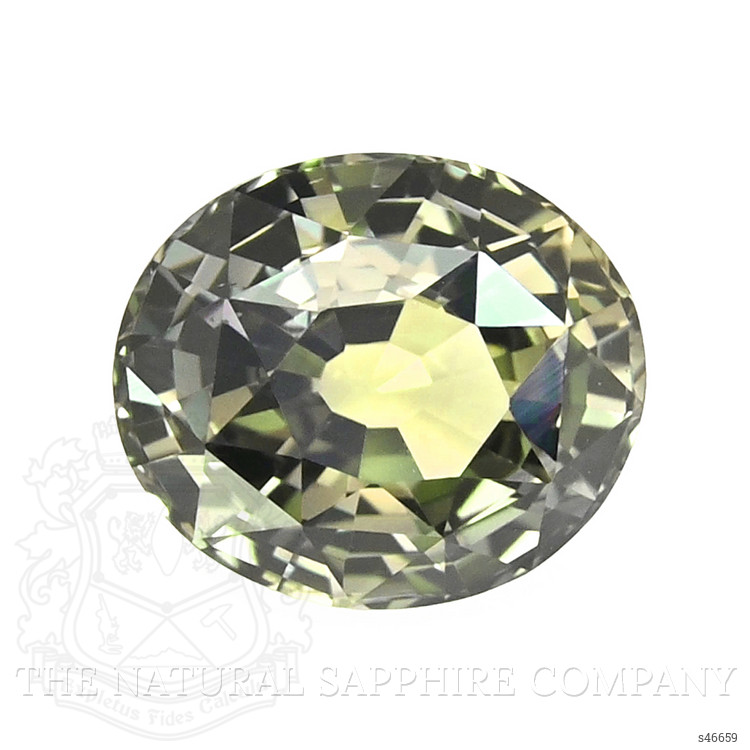 1.14 Ct. Yellowish Green Sapphire from Tanzania