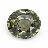 1.11 Ct. Yellowish Green Sapphire from Tanzania Video