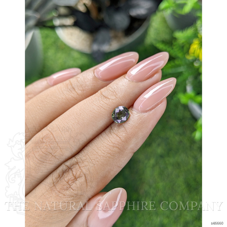 1.11 Ct. Yellowish Green Sapphire from Tanzania