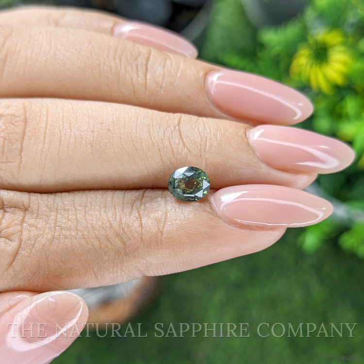 1.05 Ct. Yellowish Green Sapphire from Tanzania