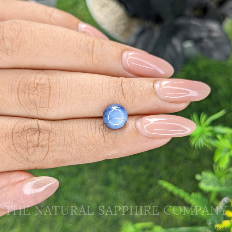 3.07 Ct. Blue Star Sapphire from Madagascar