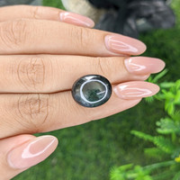 22.28 Ct. Greenish Blue Star Sapphire from Madagascar Life Style