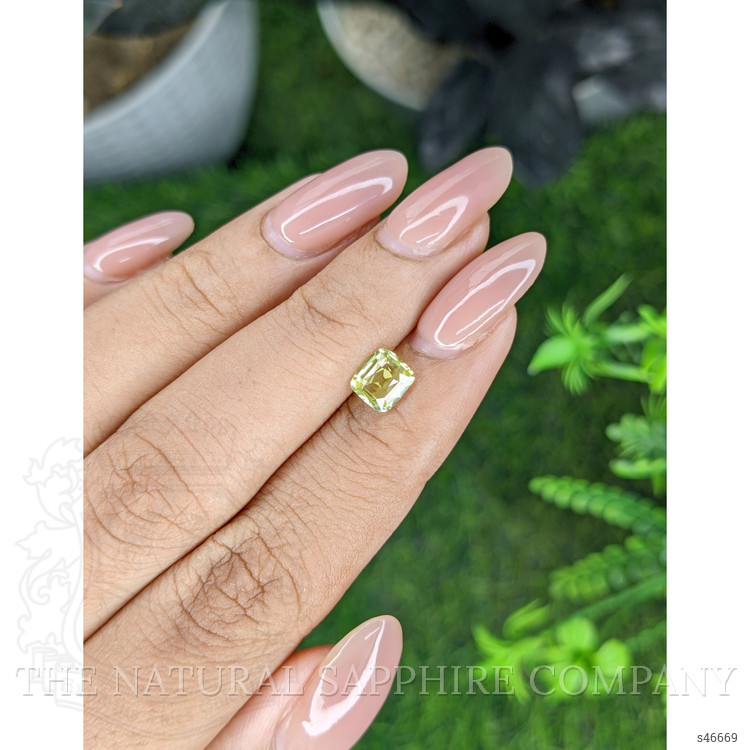 1.05 Ct. Yellow Sapphire from Madagascar