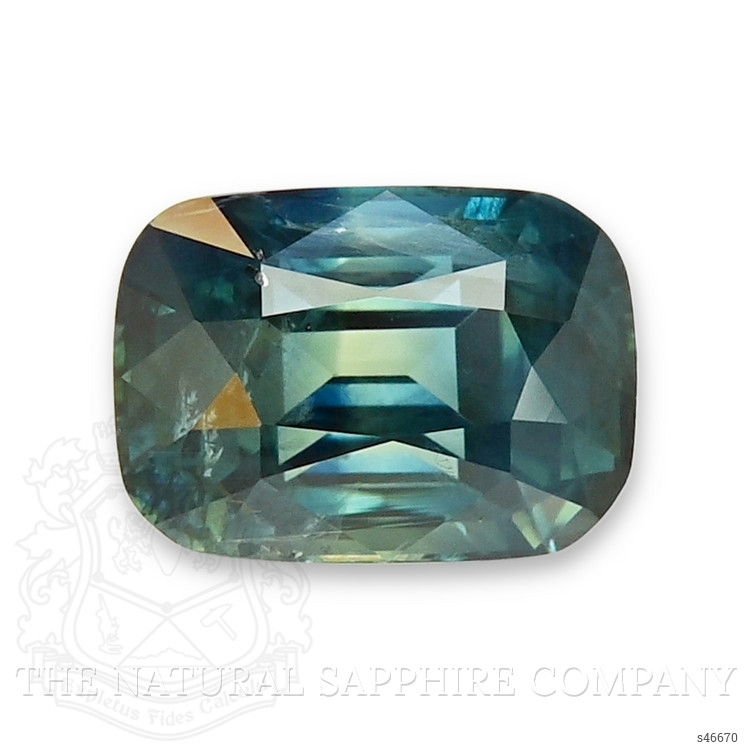 2.03 Ct. Greenish Blue Sapphire from Madagascar
