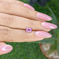 1.04 Ct. Pink Sapphire from Madagascar Life Style