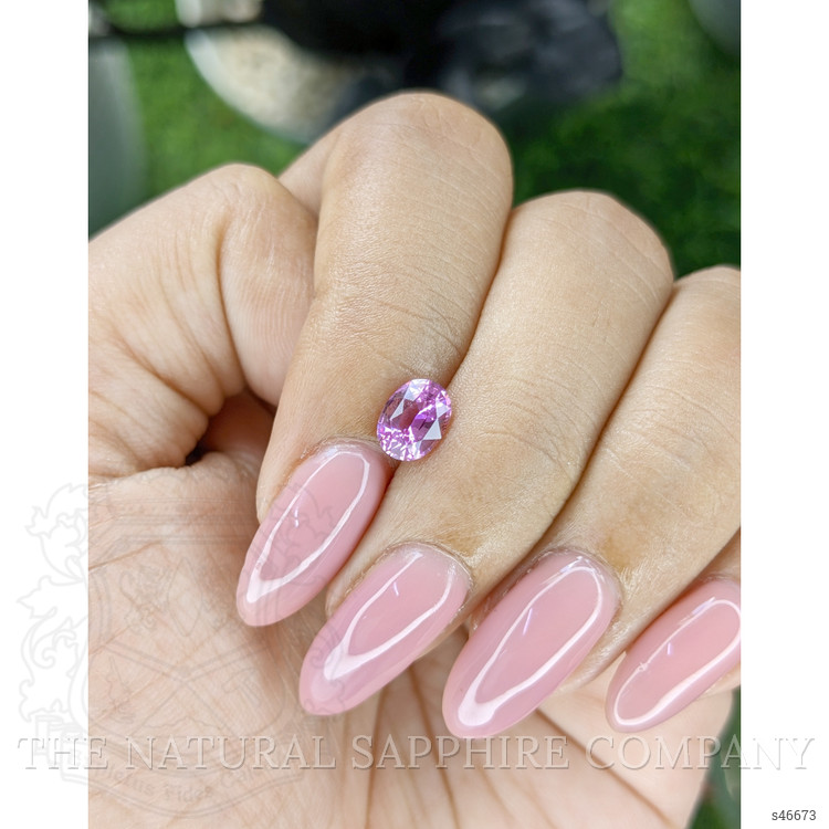 1.06 Ct. Pinkish Purple Sapphire from Madagascar