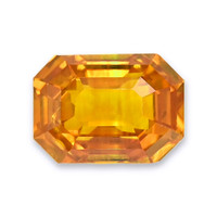 1.52 Ct. Yellowish Orange Sapphire from Ceylon (Sri Lanka) Video