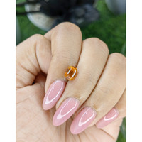 1.52 Ct. Yellowish Orange Sapphire from Ceylon (Sri Lanka) Life Style