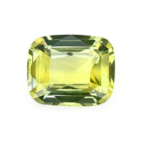 1.07 Ct. Greenish Yellow Sapphire from Madagascar Video