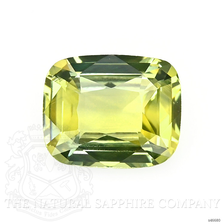 1.07 Ct. Greenish Yellow Sapphire from Madagascar