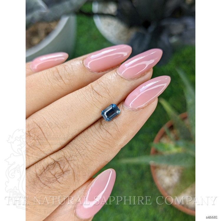 1.04 Ct. Greenish Blue Sapphire from Madagascar