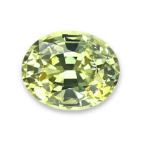 1.14 Ct. Yellowish Green Sapphire from Madagascar Video