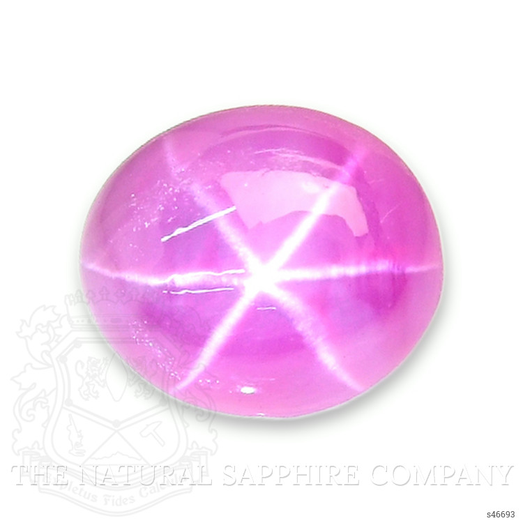 1.08 Ct. Pink Star Sapphire from Ceylon (Sri Lanka)