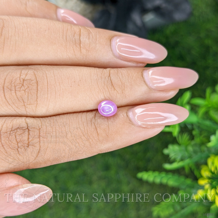 1.08 Ct. Pink Star Sapphire from Ceylon (Sri Lanka)