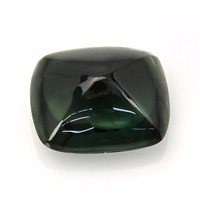 1.69 Ct. Bluish Green Cabochon Sapphire from Madagascar Video