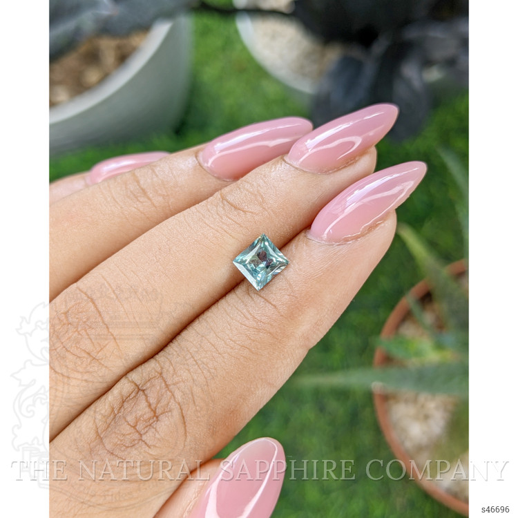 1.03 Ct. Greenish Blue Sapphire from Madagascar