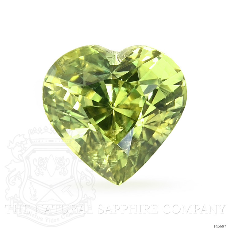 2.06 Ct. Yellowish Green Sapphire from Madagascar