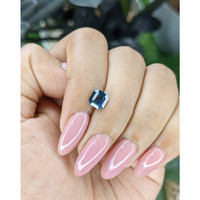1.20 Ct. Greenish Blue Sapphire from Madagascar Life Style