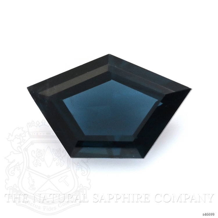 0.75 Ct. Greenish Blue Sapphire from Ceylon (Sri Lanka)