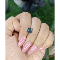 1.32 Ct. Greenish Blue Sapphire from Madagascar Life Style