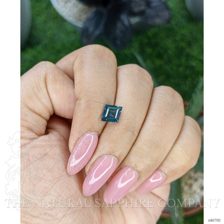 1.32 Ct. Greenish Blue Sapphire from Madagascar