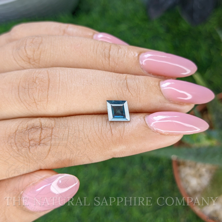 1.32 Ct. Greenish Blue Sapphire from Madagascar