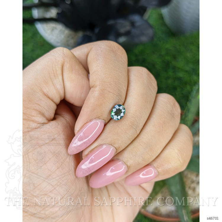 1.04 Ct. Bluish Green Sapphire from Madagascar