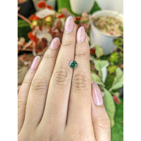 1.19 Ct. Green Sapphire from Madagascar Life Style