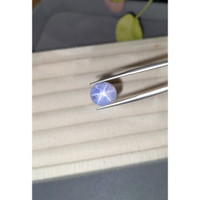 12.47 Ct. Blue Star Sapphire from Ceylon (Sri Lanka) Life Style
