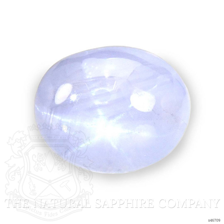 3.58 Ct. Greyish Blue Star Sapphire from Ceylon (Sri Lanka)