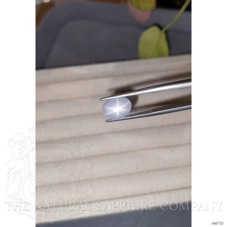 9.21 Ct. Greyish Blue Star Sapphire from Ceylon (Sri Lanka)