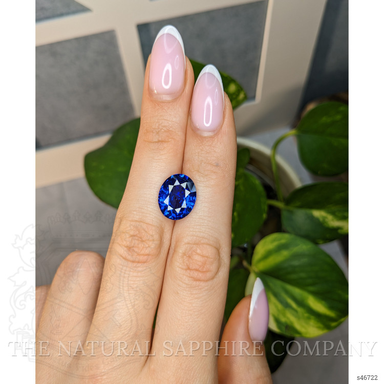 8.06 Ct. Blue Sapphire from Ceylon (Sri Lanka)