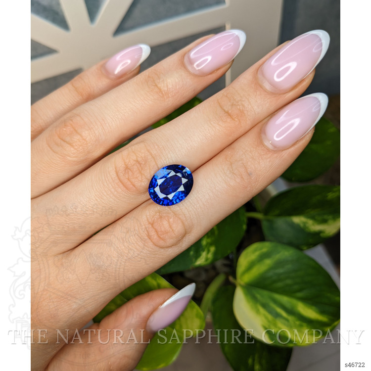 8.06 Ct. Blue Sapphire from Ceylon (Sri Lanka)