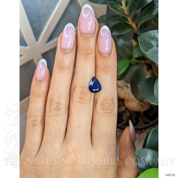 4.41 Ct. Blue Sapphire from Ceylon (Sri Lanka)