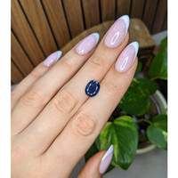 3.21 Ct. Blue Sapphire from Ceylon (Sri Lanka) Life Style