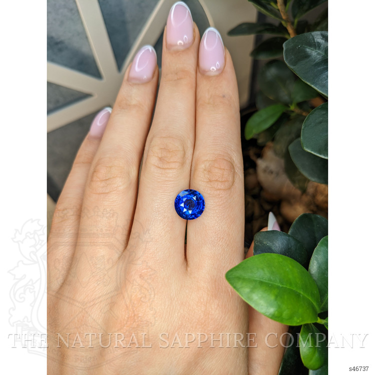 4.25 Ct. Blue Sapphire from Ceylon (Sri Lanka)
