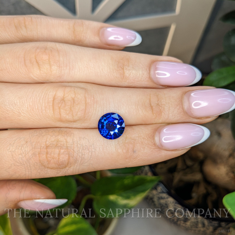 4.25 Ct. Blue Sapphire from Ceylon (Sri Lanka)