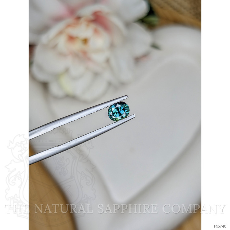 0.72 Ct. Bluish Green Sapphire from Madagascar