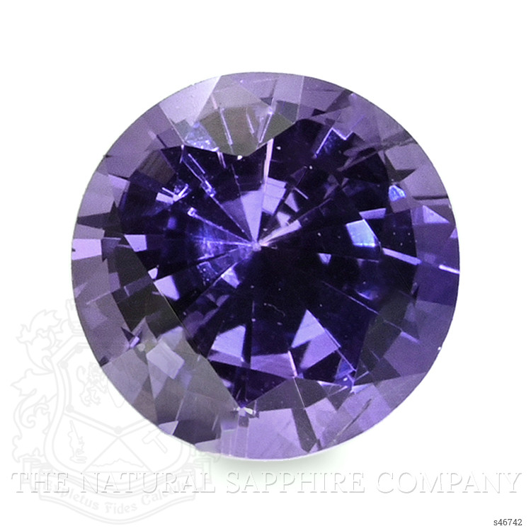 0.40 Ct. Purple Sapphire from Ceylon (Sri Lanka)