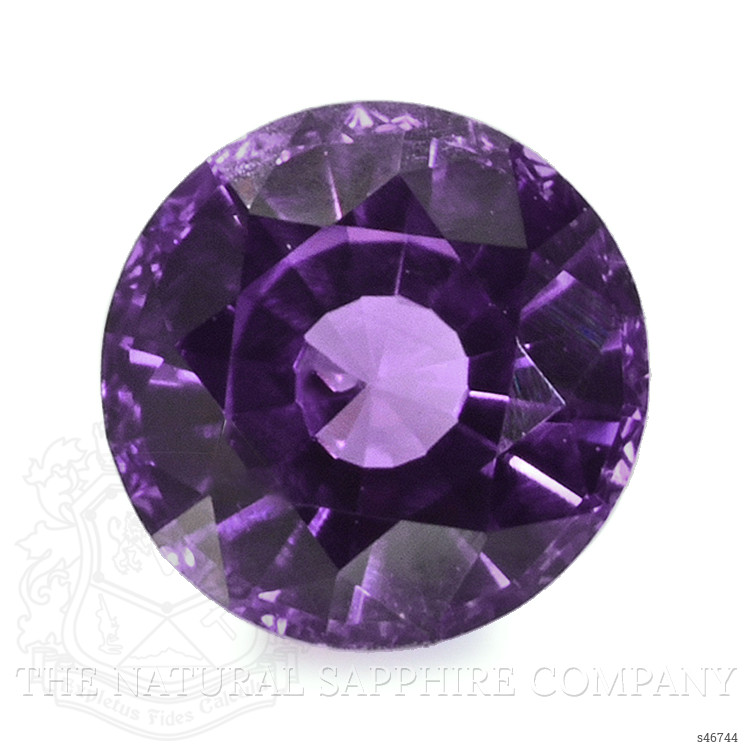 0.55 Ct. Purple Sapphire from Ceylon (Sri Lanka)