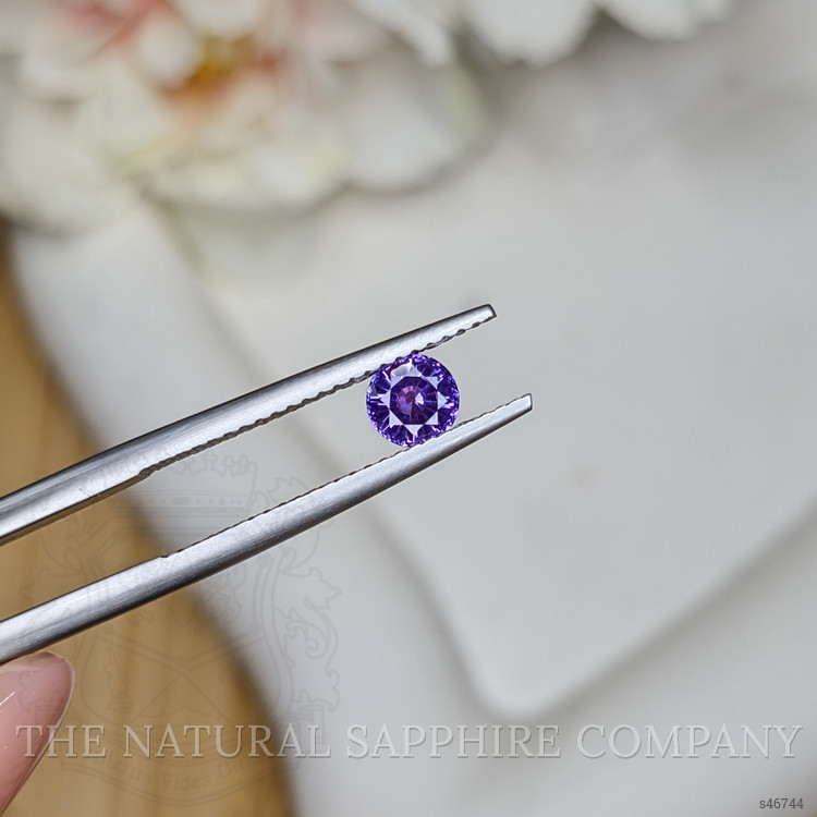 0.55 Ct. Purple Sapphire from Ceylon (Sri Lanka)