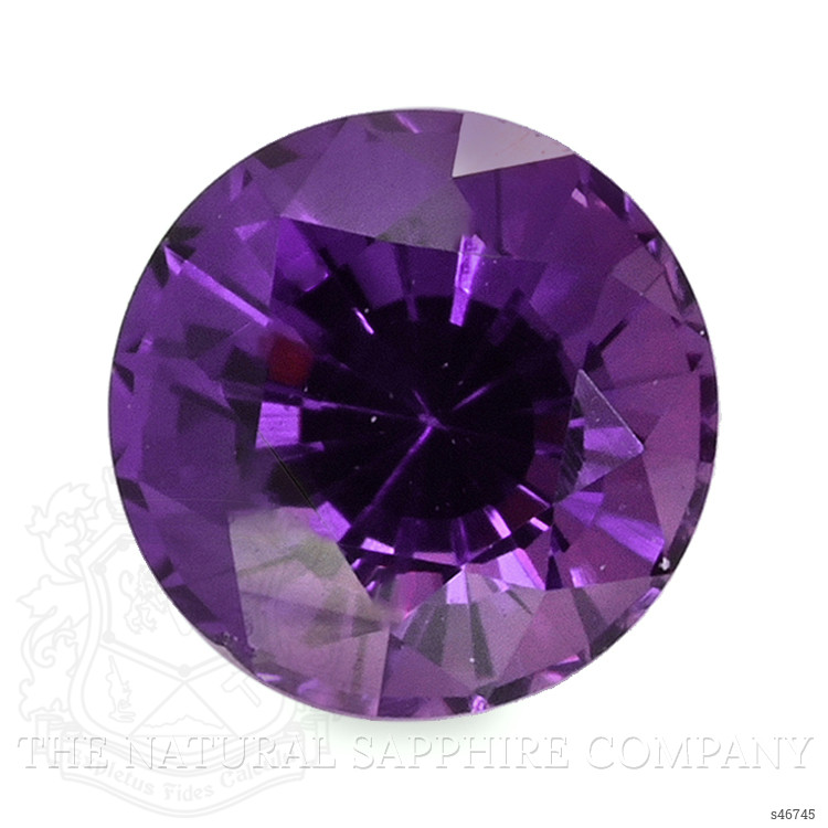0.52 Ct. Purple Sapphire from Ceylon (Sri Lanka)