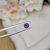 0.52 Ct. Purple Sapphire from Ceylon (Sri Lanka) Life Style
