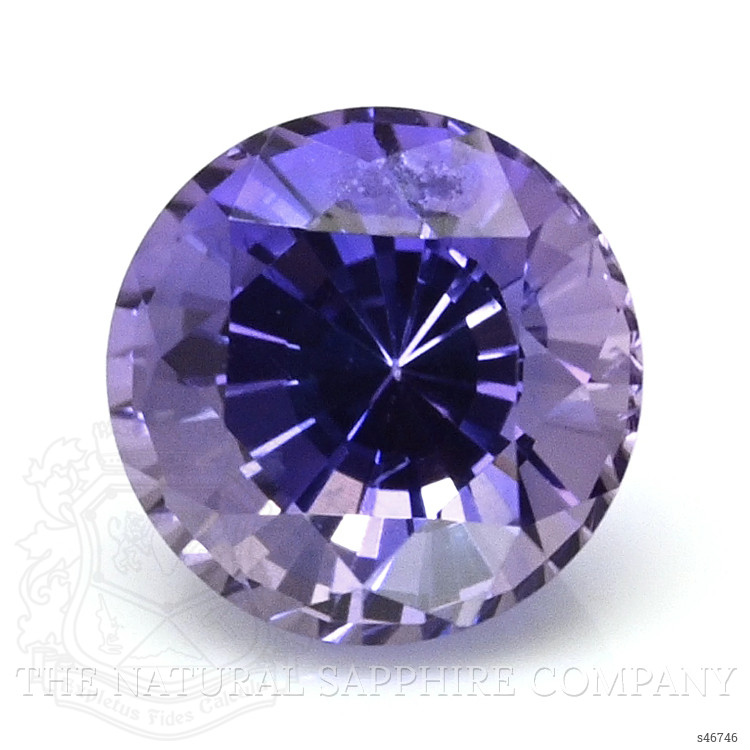 0.73 Ct. Bluish Purple Sapphire from Ceylon (Sri Lanka)