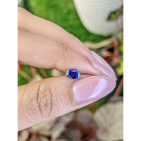 0.59 Ct. Blue Sapphire from Ceylon (Sri Lanka) Life Style