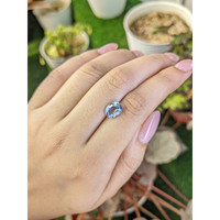 2.43 Ct. Blue Sapphire from Ceylon (Sri Lanka) Life Style