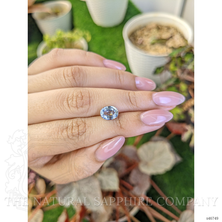 2.43 Ct. Blue Sapphire from Ceylon (Sri Lanka)